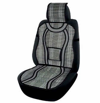 Накидка на сидения массажер бамбук 47*127 серая Elegant EL 100 656 (1шт)