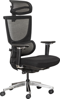 Офисное кресло Mealux S8 Air Fabric Black (HF-S8P F/B)