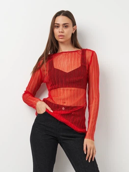 Футболка жіноча Zara 2556/126 XS Червона (02556012600014)