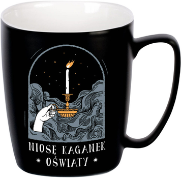 Kubek porcelanowy Nadwyraz Niosę pochodnię oświecenia 380 ml (5905159718989)