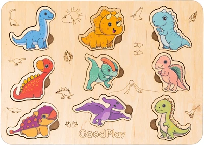 Пазл-сортер GoodPlay ДиноМир (PS-4-019)
