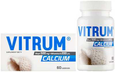 Minerały Unipharm Vitrum Calcium 60 tablets (5711313007840)