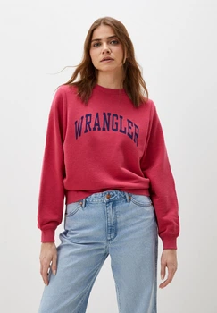 Світшот Wrangler Relaxed Logo Червоний M 112339702