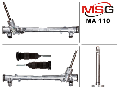 Рулевая рейка без ГУР Mazda CX-5 12-17 MSG MA110 (KD31-32-110, KD31-32-110A, KD31-32-110B)