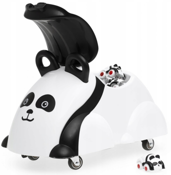 Jeździk Viking Toys Panda Czarno-biały (7317670819737)