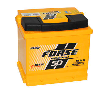 Автомобильный аккумулятор Forse 50Ah 480A R+ 368-33