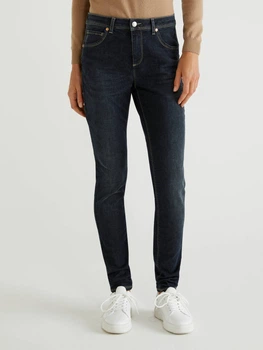 Джинсы Skinny женские United Colors of Benetton 4NF1574K5-901 26 Темно-синие (8033153925137)