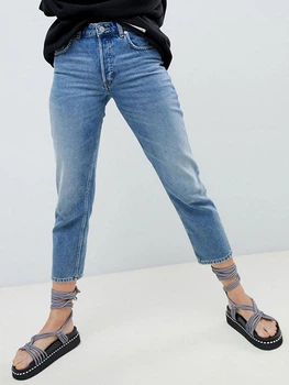 Джинсы Slim Fit женские Cheap Monday 571359 W27L32 Синие (KAY2000001257272)