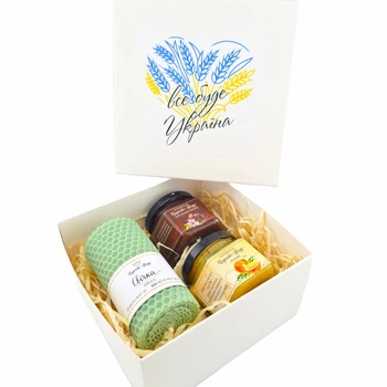 Украинский патриотический подарок Царство меда №155 для иностранца, мужчины, военного или женщины.