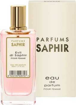 Woda perfumowana damska Saphir Parfums Evil 50 ml (8424730028707)