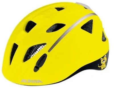 Kask rowerowy Alpina Ximo Flash Jaskrawy Żółty 49-54 cm (4003692232069)