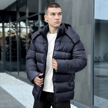 Куртка зимова Pobedov Snowfall темно-синій XL