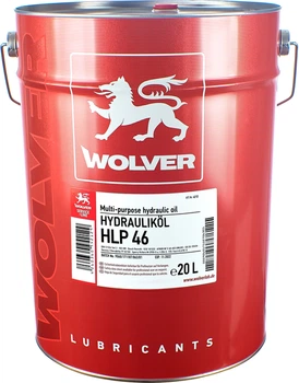 Масло гідравлічне 20л HLP-46 WOLVER