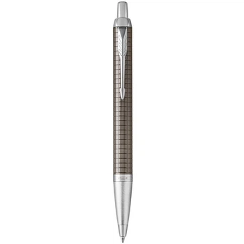 Ручка шариковая Parker IM Premium Dark Espresso Chiselled CT BP
