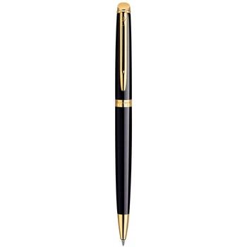 Ручка шариковая Waterman HEMISPHERE Black Lacquer GT BP
