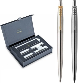 Подарочный набор Parker JOTTER Stainless Steel GT BP + CT BP (2 шариковые ручки)