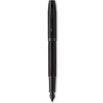 Ручка перьевая Parker IM Achromatic Black BT FP F