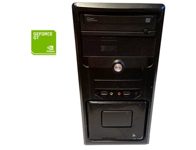 ПК Б-класс Gigabyte Tower / Intel Core i3-2120 (2 (4) ядра по 3.3 GHz) / 8 GB DDR3 / 320 GB HDD / nVidia GeForce GT 440, 1 GB GDDR3, 128-bit / DVD-RW / 350W б/у