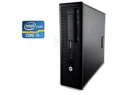 ПК Б-класс HP ProDesk 400 G1 SFF / Intel Core i5-4570 (4 ядра по 3.2 - 3.6 GHz) / 8 GB DDR3 / 500 GB HDD / Intel HD Graphics 4600 / DVD-RW б/у