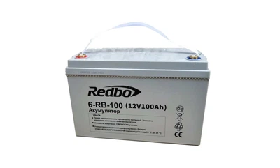 Аккумулятор Redbo 6-RB-100 12v 100 Ач (Черный) АКБ