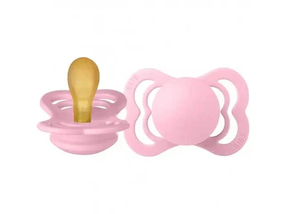Пустушка ортодонтична BIBS Supreme Latex size 1 (0-6 m), Baby Pink