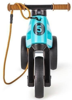 Rowerek biegowy Funny Wheels Rider Aqua (8595557515777)