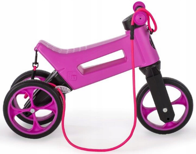 Rowerek biegowy Funny Wheels Rider Violet (8595557516538)