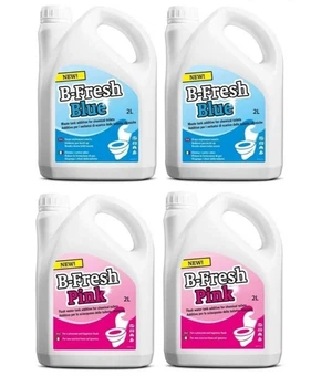 Набір хімії для біотуалета, Thetford B-Fresh Blue + Thetford B-Fresh Pink 4л+4 л.