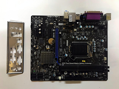 Материнская плата MSI H61M-P23 (B3) (s1155, H61, PCI-Ex16) б/у