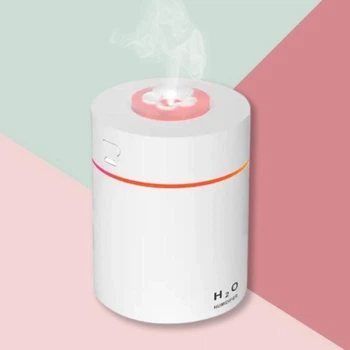 Увлажнитель воздуха ультразвуковой 240 мл USB ночник с LED подсветкой, ART H1H White