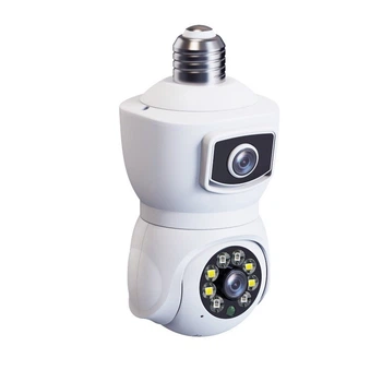 Камера видеонаблюдения PTZ-Lamp 2MP 1080P WiFi в патрон E27 с режимом ночного видения V09