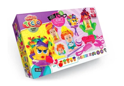 Креативна творчість Danko Toys "Тісто для ліплення MASTER-DO "Стиліст-перукар" (TDM-13-01U)