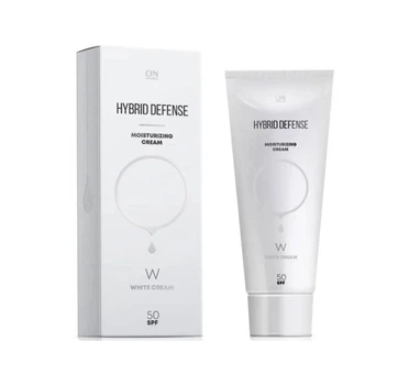 Крем-гібрид захисний зволожувальний ONmacabim System Plus Hybrid Defense Moisturizing Cream White SPF 50 80мл