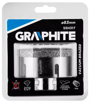 Otwornica diamentowa Graphite 83 mm M14 55H317 (5902062509420)