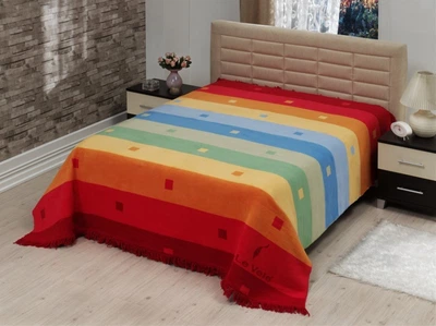 Покрывало Le Vele. ROYAL RAINBOW-ORANGE -160х220