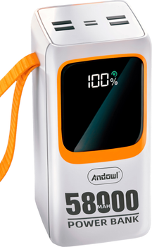 УМБ Andowl Q-TD88 58000 mAh White