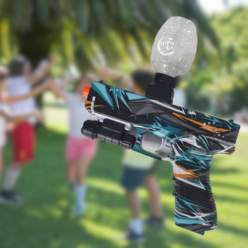 Іграшковий автомат Water bomb gun на акумуляторі з м'якими кульками у комплекті WGA-980