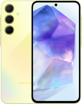 Мобільний телефон Samsung Galaxy A55 5G 8/256GB Lemon (SM-A556BZYCEUE) (357629882807097) - Уцінка