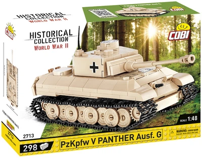 Конструктор Cobi WWII Друга Світова Війна Танк Panzer V Пантера 298 деталей (Cobi-2713)