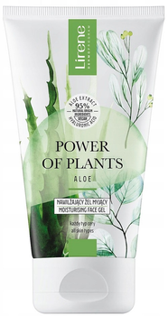 Zestaw do pielęgnacji twarzy Lirene Power of Plants Aloes Krem nawilżający 50 ml + Żel nawilżający myjący 150 ml (5900717729919)