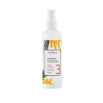 Крем для рук Tanoya ногтей и кутикулы Мимоза Hand Nail and Cuticle Cream 200 мл