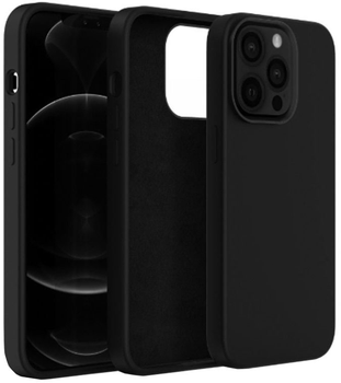 Панель 4smarts Liquid Silicone Case Cupertino для Apple iPhone 14 Black (4252011903658)