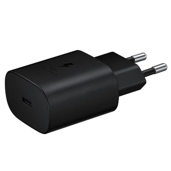 Мережевий зарядний пристрій Samsung PD 25W USB-C Black (8801643979393)