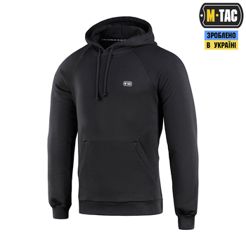 Кофта M-Tac Hoodie Cotton Raglan Black S/R 20483002-S/R