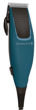 Машинка для стрижки Remington Apprentice, от сети, роторный мотор, насадок-5, титан.напыл., синий (HC5020)