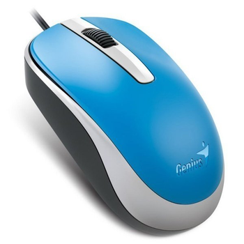 Миша Genius DX-120, USB-A, синій (31010105103)