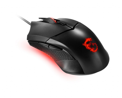 Миша MSI Clutch GM08, Red, USB-A, чорний (S12-0401800-CLA)