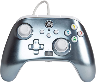 Контролер PowerA Enhanced Wired Controller Metallic Ice (0617885023972)