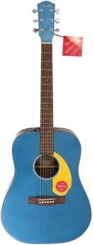 Акустическая гитара Fender CD-60S FSR Blue Pearl w/Yellow Pickguard