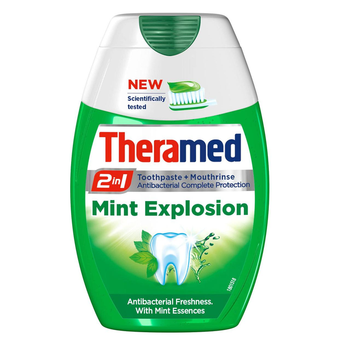 Зубная паста Theramed Mint Explosion с дозатором, 75мл